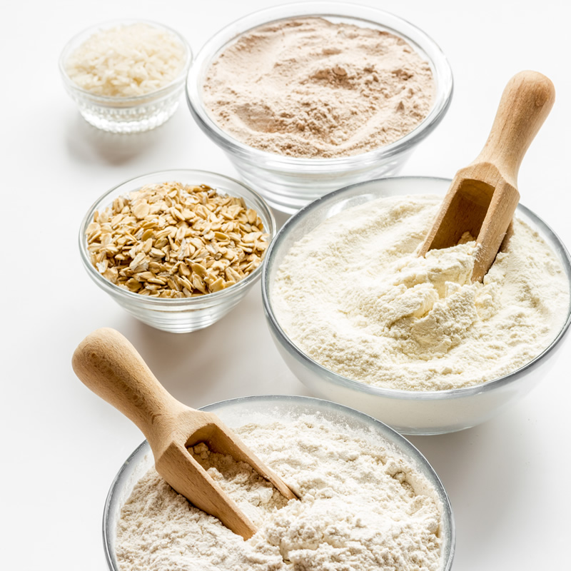 グルテーフリーアレルギー対応米粉へ変更オーダー