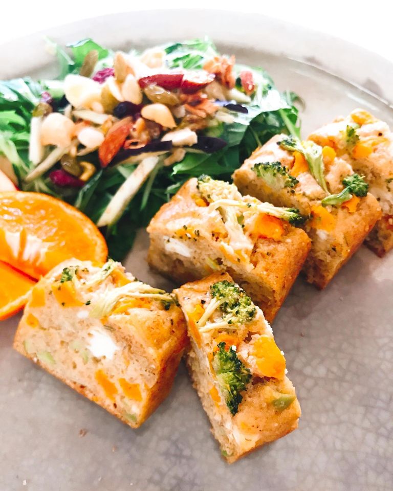 食事代わりに栄養たっぷりおかずパウンドケーキ