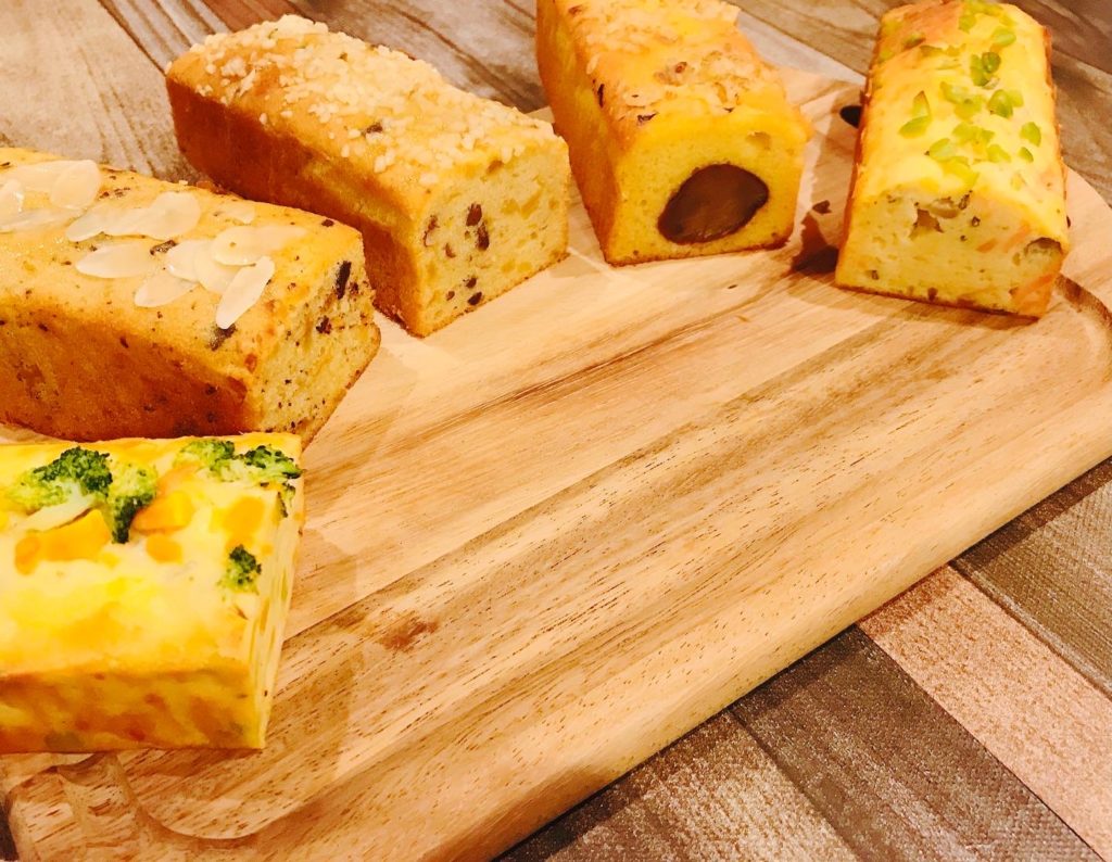 米粉グルテンフリーのパウンドケーキ