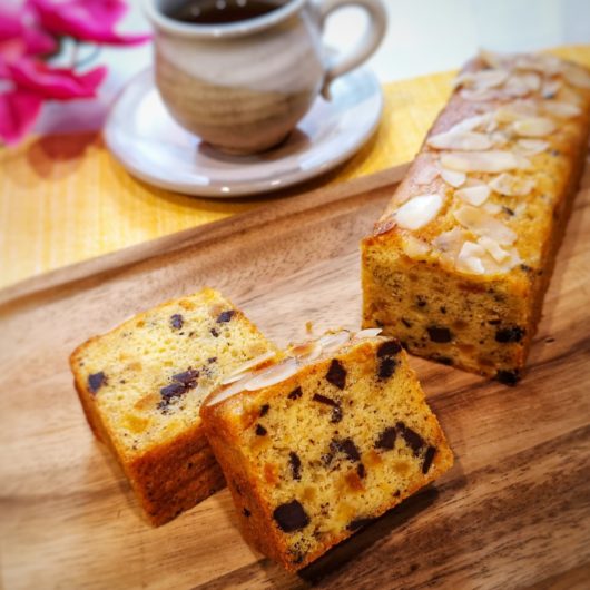 甘夏＆ﾊｲｶｶｵﾁｮｺ・米粉【米麹発酵パウンドケーキ】