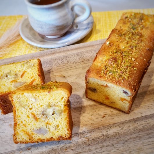 栗＆枇杷（びわ）・米粉【米麹発酵パウンドケーキ】