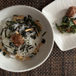 具だくさんお茶漬けに。にんにくたまねぎ味噌だれのレシピ